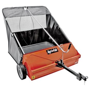 Agri-Fab 45-0492 Lawn Sweeper, 25 cu-ft Hopper, 5.6:1 Brush to Wheel Ratio