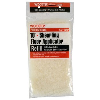 Wooster RR612-10 Shearling Floor Refill Pad, Lambskin
