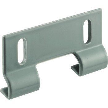 Prime-Line M 6191 Shower Door Bottom Hook Guide, Plastic, Gray, For: Keystone Tub Enclosures