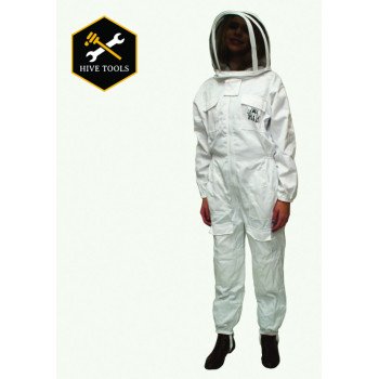 Harvest Lane Honey CLOTHSXXL-101 Beekeeping Suit, 2XL, Zipper, Polycotton