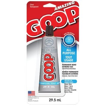 Amazing Goop 140244 Adhesive, Liquid, Clear, 29.5 mL, Tube