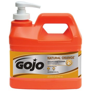 Gojo 0948-04 Hand Cleaner, Liquid, Citrus, 0.5 gal, Bottle