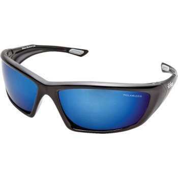 Edge Robson Series TXRAP418 Polarized Eyewear, Nylon Frame, Black Frame, UV Protection: Yes