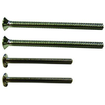 Danco 28966 Flange Screw Set, Stainless Steel, Chrome Plated