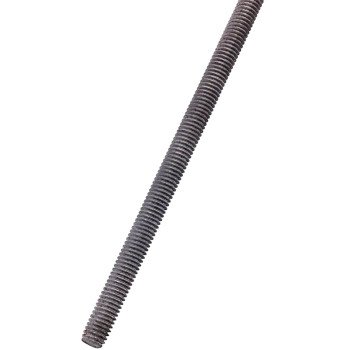 National Hardware N825-012 Threaded Rod, 5/8-11 Thread, 72 in L, A Grade, Galvanized Steel, UNC Coarse Thread