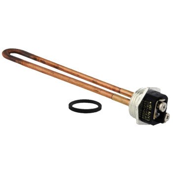 Richmond RP10874GH Electric Water Heater Element, 120 V, 2000 W, 1 in Connection, Copper