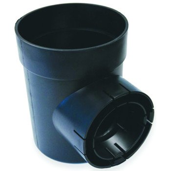 NDS 201 2-Outlet Round Catch Basin, Plastic