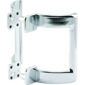 Prime-Line M 6160 Shower Door Handle Set, 2-1/4 in L Handle, Chrome