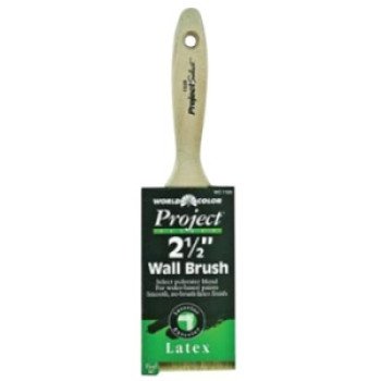 Linzer 1125-2.5 Paint Brush, 2-1/2 in W, 3 in L Bristle, Polyester Bristle, Varnish Handle