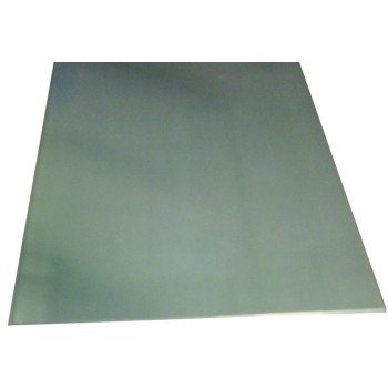 K & S 87185 Decorative Metal Sheet, 24 ga Thick Material, 6 in W, 12 in L, Stainless Steel