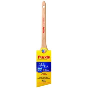 Purdy Pro-Extra Dale 144080720 Trim Brush, Nylon/Polyester Bristle, Rat Tail Handle