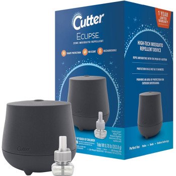 Cutter Eclipse HG-97030 Mosquito Repellent Outdoor Device, Liquid, Slight Solvent, 0.78 lb