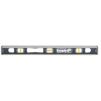 Empire 580 Series 580-24 I-Beam Level, 24 in L, 3-Vial, 1-Hang Hole, Non-Magnetic, Aluminum, Blue