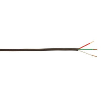 CCI 552030507 Thermostat Wire, 20 AWG Wire, 3 -Conductor, Copper Conductor, Polypropylene Insulation, PVC Sheath