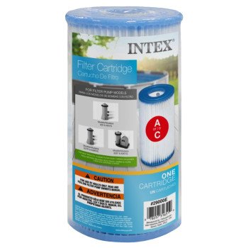 INTEX 59900E Filter Cartridge, Dacron Filter Media