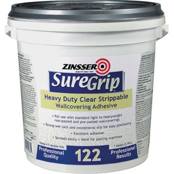 Zinsser 2881 Wallcovering Adhesive Clear, Clear, 1 gal