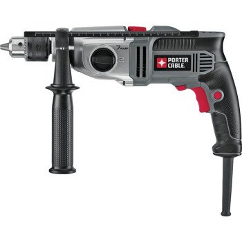 Porter-Cable PC70THD Hammer Drill, 7 A, Keyless Chuck, 1/2 in Chuck, 0 to 3100 rpm Speed