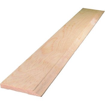 ALEXANDRIA Moulding 0L633-20096C1 Baseboard Moulding, 96 in L, 3-1/4 in W, 7/16 in Thick, Colonial Profile, Plastic
