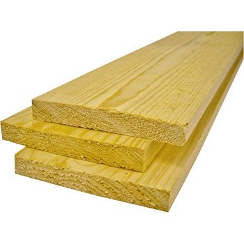 ALEXANDRIA Moulding 0Q1X8-70048C Common Board, 8 ft L Nominal, 8 in W Nominal, 1 in Thick Nominal