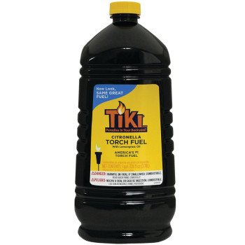 Tiki 1216151 Citronella Torch Fuel, Lemongrass, 128 oz, Bottle