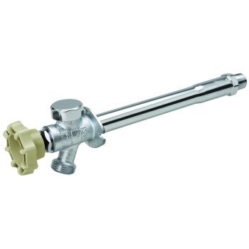 B & K 104-827HC Anti-Siphon Frost-Free Sillcock Valve, 1/2 x 3/4 in Connection, MPT x Hose, 125 psi Pressure, Brass Body