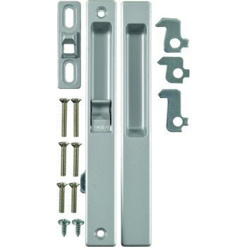 Wright Products V1195 Patio Door Latch, Aluminum, Flush Mounting