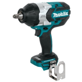 Makita XWT08Z Impact Wrench, Tool Only, 18 V, 5 Ah, 1/2 in Drive, Square Drive, 0 to 2200 ipm