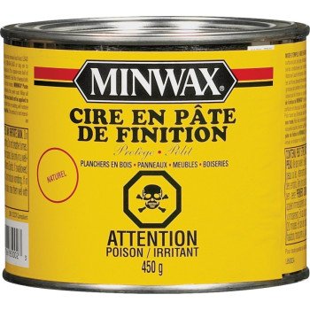 Minwax 78500 Finishing Wax, 450 g, Solid, Natural