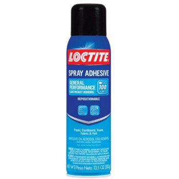 Loctite 2235316 Spray Adhesive, Solvent, White, 13.5 oz Can
