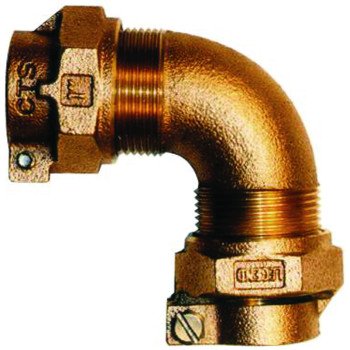 Legend T-4411NL Series 313-334NL Pipe Elbow, 3/4 in, Pack Joint, 90 deg Angle, Bronze, 100 psi Pressure