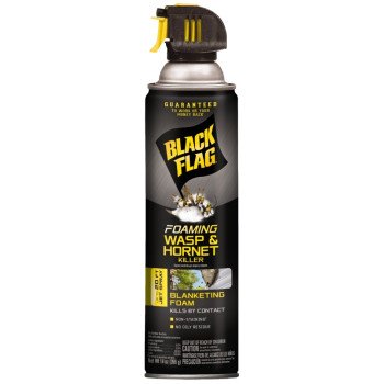 Black Flag HG-11089 Wasp and Hornet Killer, Pressurized Liquid, Spray Application, Outdoor, 14 oz Aerosol Can
