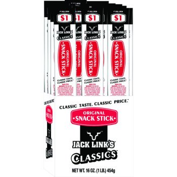 Jack Link's 10000009330 Snack, Stick, Original, 0.8 oz