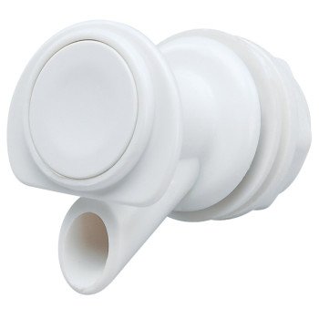IGLOO 00024009 Water Cooler Spigot, Plastic, White, For: 1, 2, 3, 5 and 10 gal Plastic Coolers