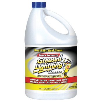 Greased Lightning 51100GRL Cleaner and Degreaser, 128 oz, Liquid, Pleasant