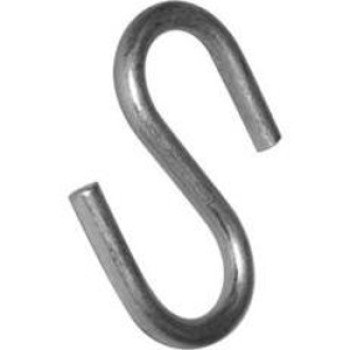 Reliable SHZ2MR S-Hook, 15/64 in Dia Wire, Zinc