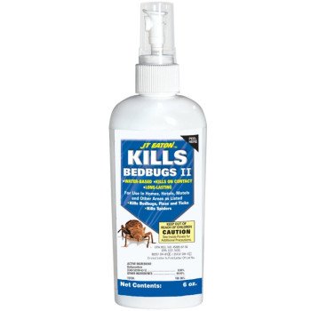J.T. Eaton 207-W6Z Bed Bug Insecticide, Liquid, Spray Application, 6 oz, Bottle