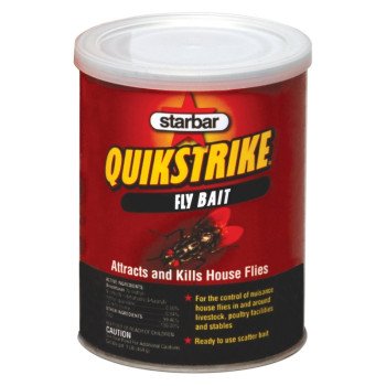 Starbar QuikStrike 100508299 Fly Bait, Granular, Fish, 1 lb Can