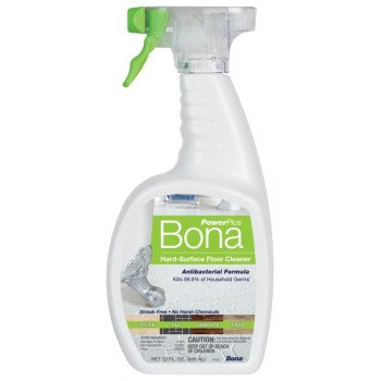 Bona PowerPlus WM851051001 Anti-Bacterial Floor Cleaner, 32 oz Spray Bottle, Liquid, Floral