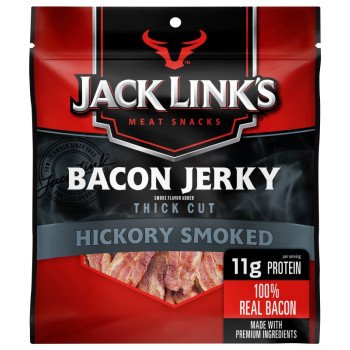 Jack Link's 10000017288 Snack, Jerky, Hickory Smoked, 2.5 oz, Bag