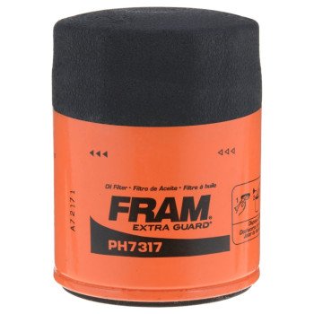 FRAM PH-7317 Full Flow Lube Oil Filter, 20 x 1.5 mm Connection, Threaded, Cellulose, Synthetic Glass Filter Media