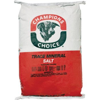 Champion's Choice 100011361 Trace Mineral Salt, 50 lb Bag