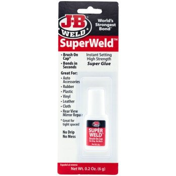 J-B Weld 33106 Super Glue, Liquid, Clear, 6 g, Bottle