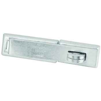 American Lock A825D Hasp Lock, 7-1/4 in L, 1-5/8 in W, Steel, Zinc, 7/16 in Dia Shackle