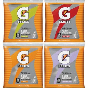 Gatorade 03944 Thirst Quencher Instant Powder Sports Drink Mix, Powder, Assorted Flavor, 21 oz Pack