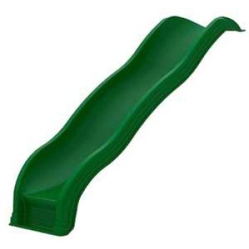 Playstar PS 8824 Scoop Wave Slide, Polyethylene, Green, For: 48 in Play Deck