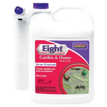 Bonide Eight 429 Insect Control, Liquid, Spray Application, 1 gal