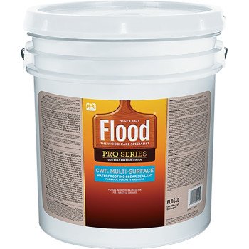 Flood CWF Multi-Surface FLD540XI-05 Waterproof Sealant, Liquid, Clear, 5 gal