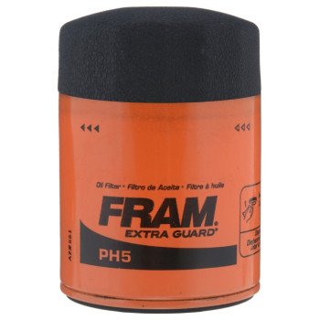 FRAM PH5 Full Flow Lube Oil Filter, 13/16-16 Connection, Threaded, Cellulose, Synthetic Glass Filter Media