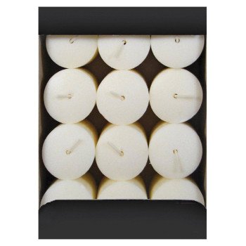 CANDLE-LITE 1276250 Scented Candle, White Candle, 10 to 12 hr Burning