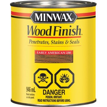 Minwax 230034444 Wood Stain, Early American, Liquid, 946 mL, Can